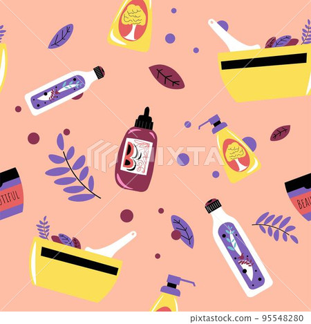 Cosmetic products and beauty routine patterns Cosmetic products and beauty routine patterns 95548280