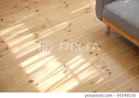 Sofa and solid wood floor, wide, pine 95549138