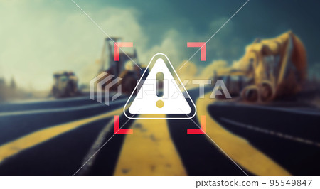 Road construction image 95549847