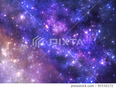 galaxy illustration 95550172