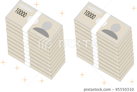 illustration of wad 95550310