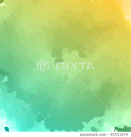 abstract watercolor background with drips blots and smudges stains, backdrop surface for banner invitation flyer card poster design 95551074