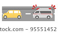 救護車和汽車 95551452