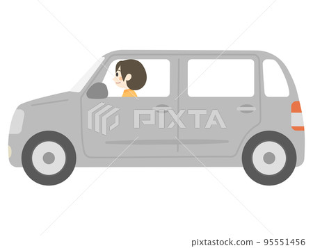 caregiver driving a car caregiver driving a car 95551456