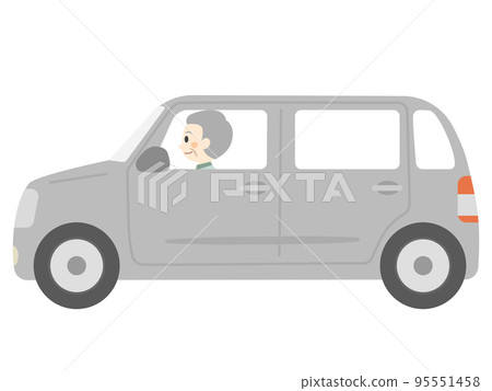 開車的老人 開車的老人 95551458