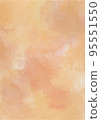Autumn color abstract Painting Watercolor illustration paper background 95551550
