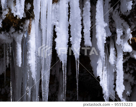 Icicles of Otaki Hyakujojiki Cave (Otaki Ward, Date City, Hokkaido) 95553223