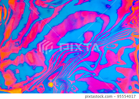neon colored psychedelic fluorescent striped zebra textured background 95554017