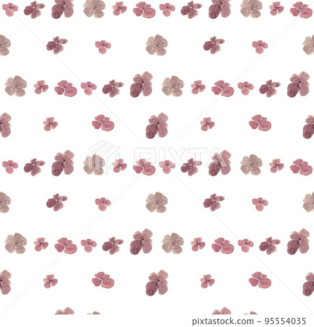 Watercolor floral illustration. Seamless pattern for your romantic decor 95554035