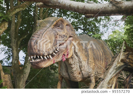 Giant Tyrannosaur at Danish zoo looks like a real one Giant Tyrannosaur at Danish zoo looks like a real one 95557270