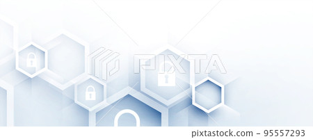 Cybersecurity and information or network protection. Future technology web services for business and internet project 95557293