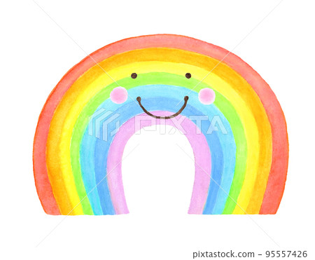 cute rainbow 95557426