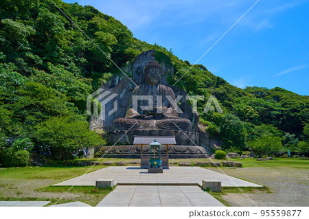 The Great Buddha of Nokogiriyama Nihonji Temple in Kyonan Town, Chiba Prefecture The Great Buddha of Nokogiriyama Nihonji Temple in Kyonan Town, Chiba Prefecture 95559877