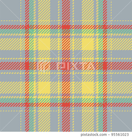 Plaid check pattern. Seamless fabric texture. Tartan textile print. Plaid check pattern. Seamless fabric texture. Tartan textile print. 95561023