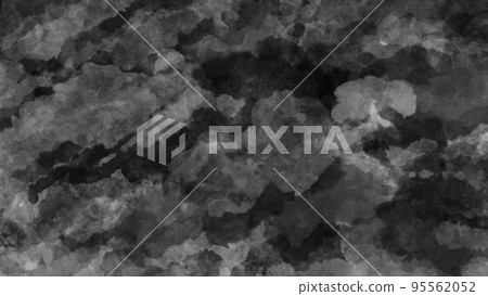 Black watercolor texture background. 95562052