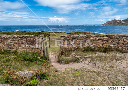 Cemiterio dos Ingleses, the cemetery of the Englishmen at Costa da Morte, the Death Coast in northern Galicia, Spain Cemiterio dos Ingleses, the cemetery of the Englishmen at Costa da Morte, the Death Coast in northern Galicia, Spain 95562457