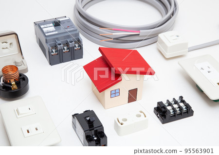 住宅電氣工作形象 95563901