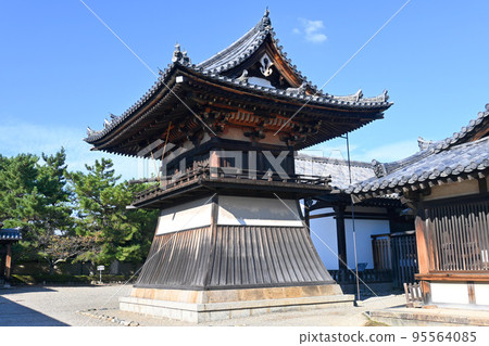 奈良縣斑鳩町世界遺產法隆寺國寶東陰鐘樓 奈良縣斑鳩町世界遺產法隆寺國寶東陰鐘樓 95564085