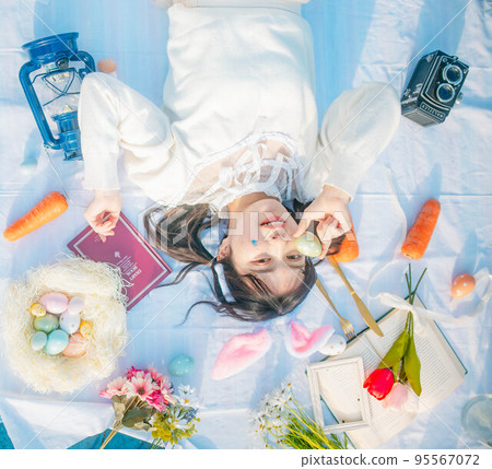 兔子和復活節 95567072