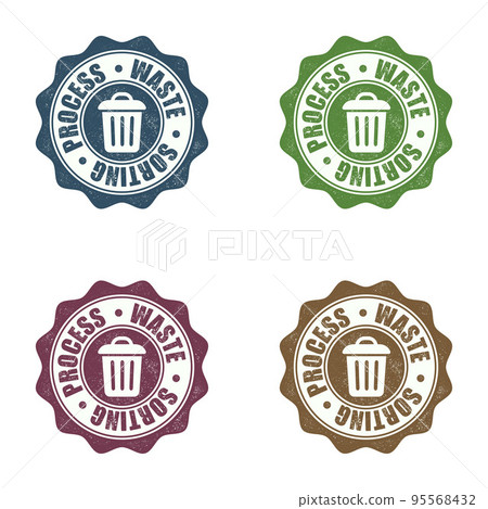 Waste sorting process seals set Waste sorting process seals set 95568432