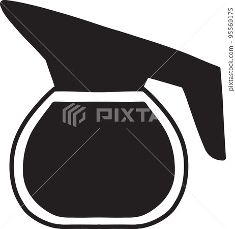 Hand Drawn coffee kettle illustration Hand Drawn coffee kettle illustration 95569175