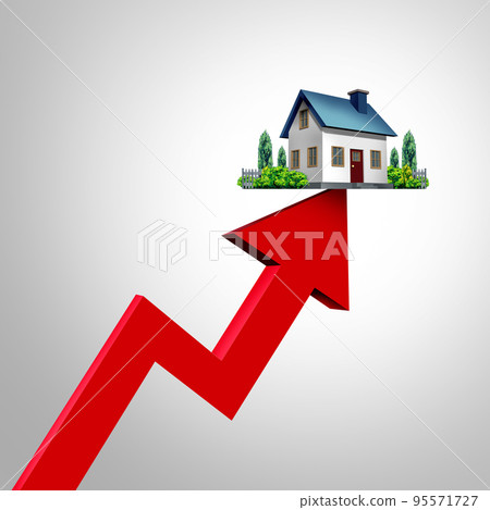 Increasing Mortgage Rates 95571727
