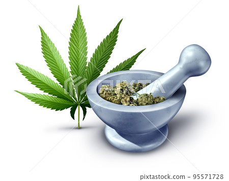 Medical Health Cannabis 95571728