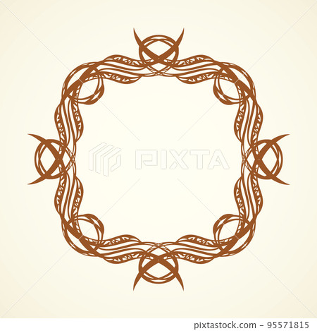 Vignette. Vector drawing 95571815