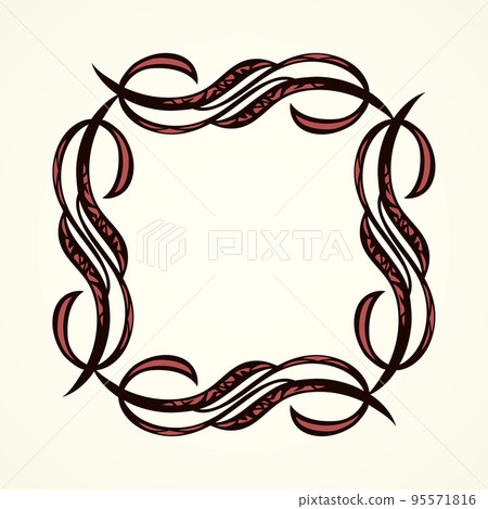 Vignette. Vector drawing Vignette. Vector drawing 95571816