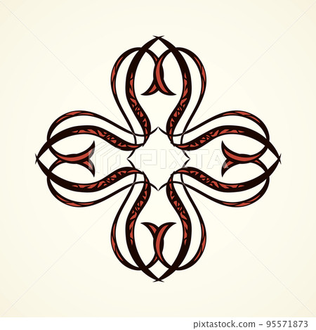 Vignette. Vector drawing Vignette. Vector drawing 95571873