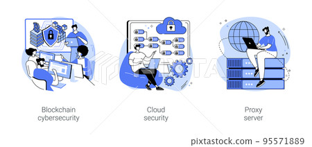 Data safety isolated cartoon vector illustrations se Data safety isolated cartoon vector illustrations se 95571889