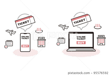 在智能手機或電腦上在線購買旅行車票 在智能手機或電腦上在線購買旅行車票 95576592