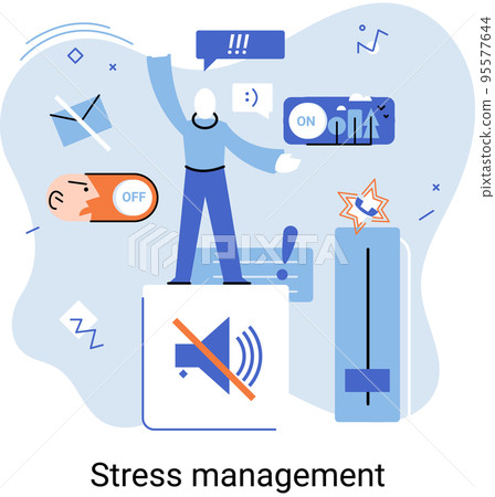 Stress management abstract metaphor, pressure control, depression, emotional tension, mental health Stress management abstract metaphor, pressure control, depression, emotional tension, mental health 95577644