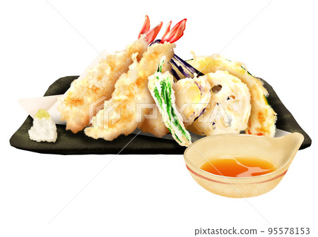 天婦羅醬什錦天婦羅 天婦羅醬什錦天婦羅 95578153