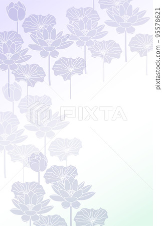 哀悼日本圖案蓮花背景 哀悼日本圖案蓮花背景 95578621