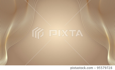 golden gradient wavy line high end luxury texture line texture background golden gradient wavy line high end luxury texture line texture background 95579728