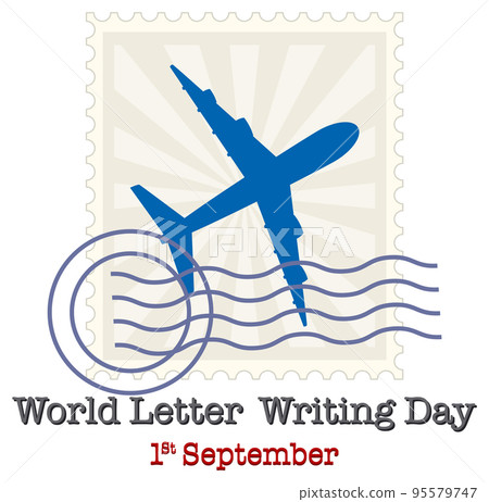 World Letter Writing Day Banner Design 95579747