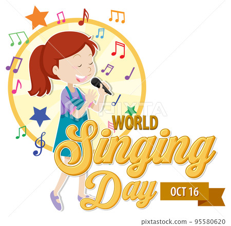 World Singing Day Banner World Singing Day Banner 95580620
