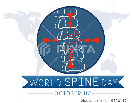 World Spine Day Banner Design World Spine Day Banner Design 95581374