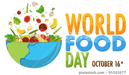 World Food Day Banner Design 95581677