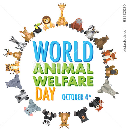 World Animal Welfare Day Concept Vector 95582020