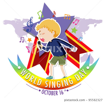 World Singing Day Poster Design World Singing Day Poster Design 95582327