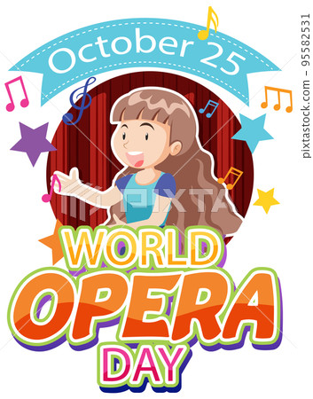 World Opera Day Poster Design 95582531