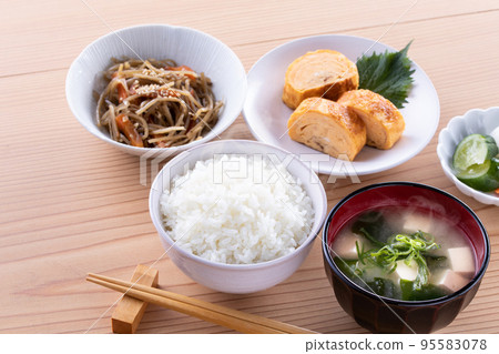 日式早餐圖片 95583078