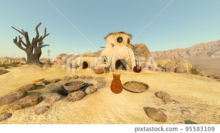 mountaintop rock house 95583109
