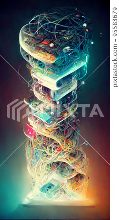 technology abstract wallpaper of variety of design technology 95583679