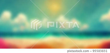 blurred background of sand beach and sea blurred background of sand beach and sea 95583831