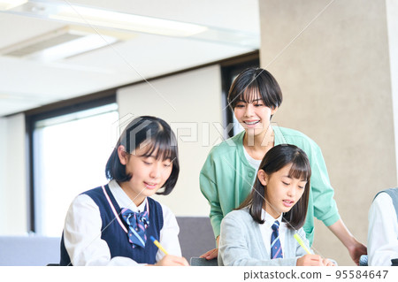 初中生學習、教師指導、中考 95584647