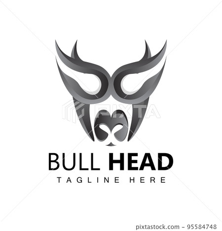 Bull Head Logo, Farm Animal Vector, Livestock Illustration, Company Brand Icon Bull Head Logo, Farm Animal Vector, Livestock Illustration, Company Brand Icon 95584748