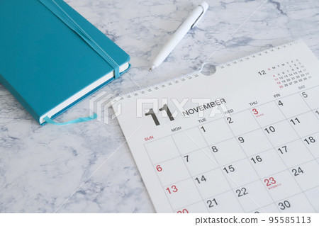 November calendar business image 95585113
